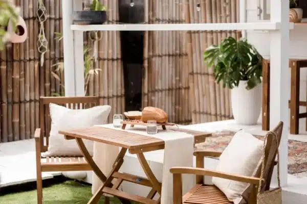 Espanyol Square Folding Table 80 x 80 cm