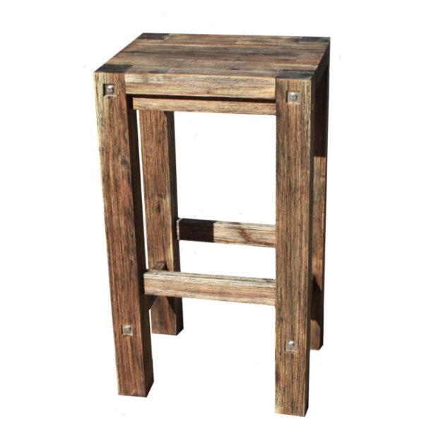 Sturdy High Stool Natural