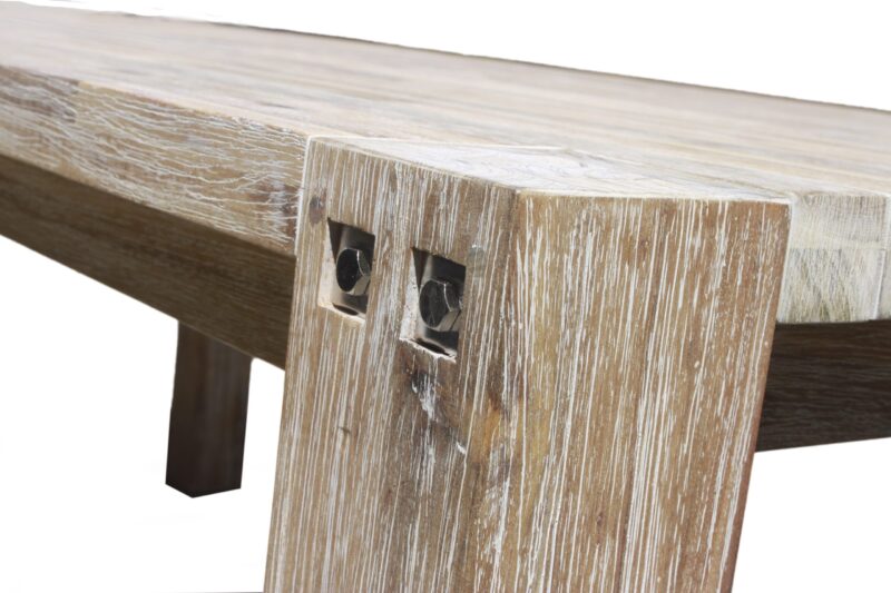 STURDY TABLE GREY 200 X 100 X 76 - Image 4