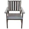 Sturdy Armchair Grey
