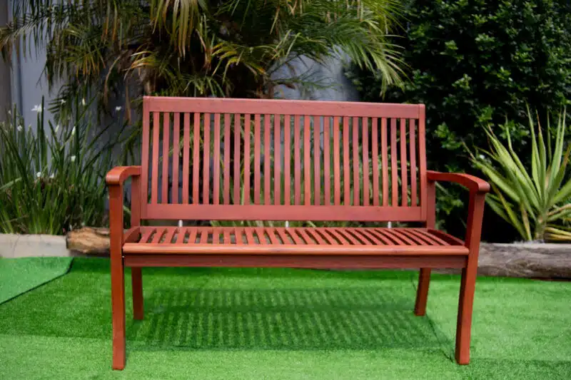 Espanyol 3-Seater Bench Red