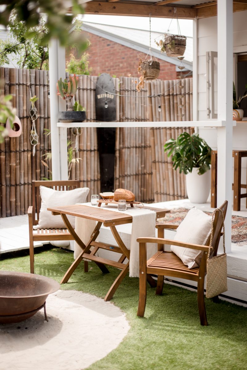 Espanyol Square Folding Table 80 x 80 cm