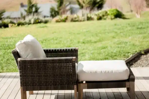 Paradise Armchair and Footstool