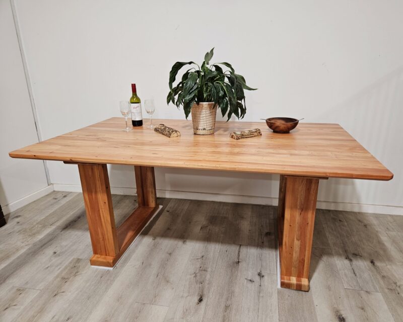Hardwood Dinning Table - Image 4