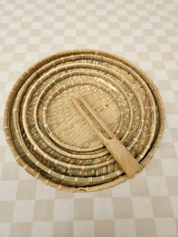 Circle Bamboo Serving Bundle
