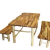 Tree Tables And 2 Benches
