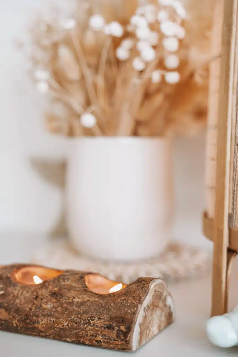 Tree Candle Holder 4 holes (set of 2) - Image 4