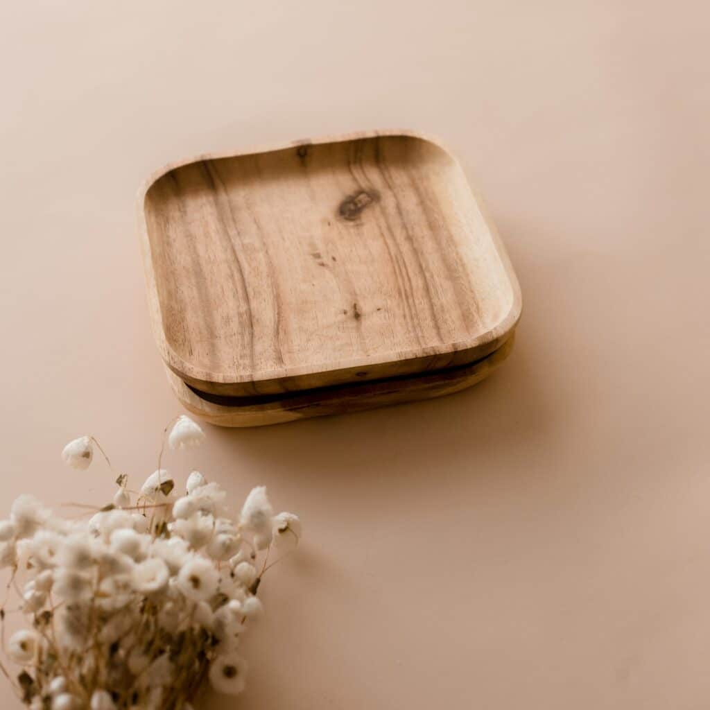 Square Dinner Plate - Set of 2 - Image 4