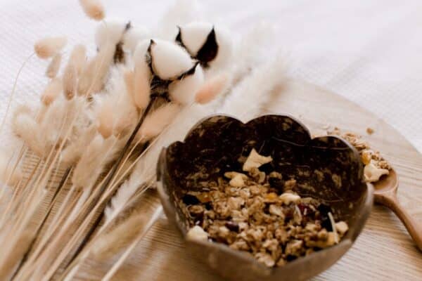 Coconut Flower Bowl Set of 3