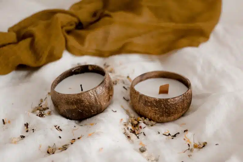 Coconut Candle - Cotton Wick - Image 5