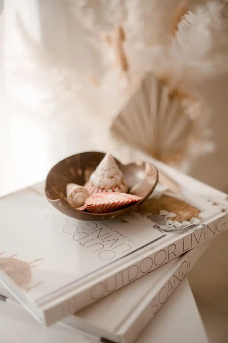 Coconut Heart Tray set of 5 - Image 3