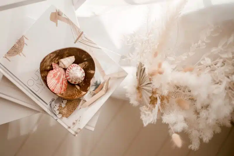 Coconut Heart Tray set of 5 - Image 2