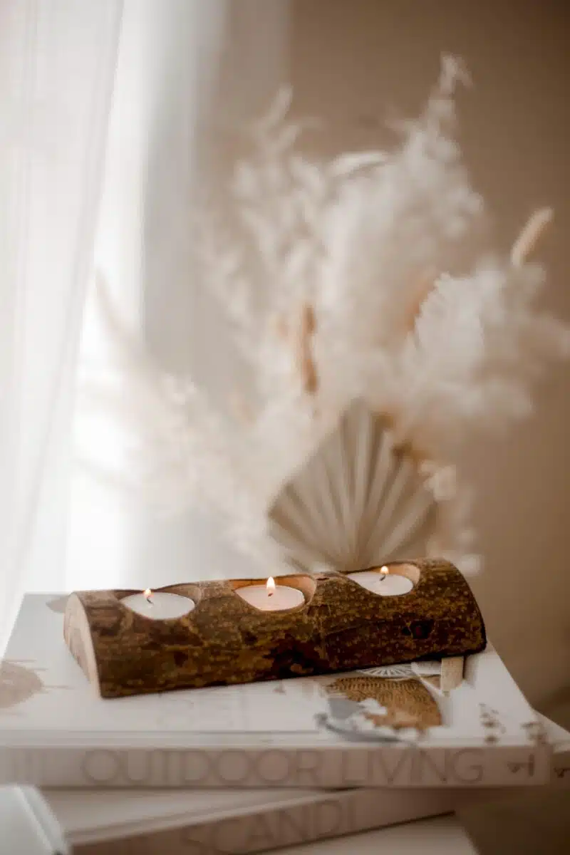 Tree Candle Holder 3 Holes - Image 3