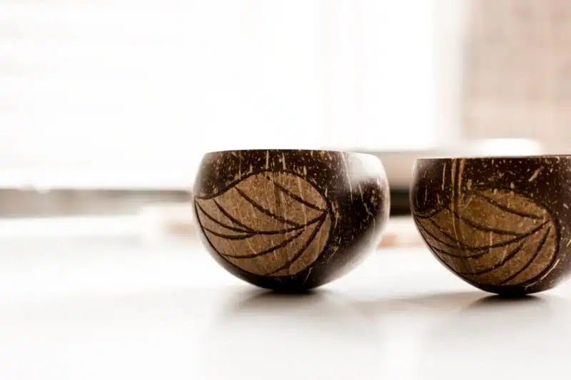 Patterned Coconut Rice Bowls Set of 6 - Image 2