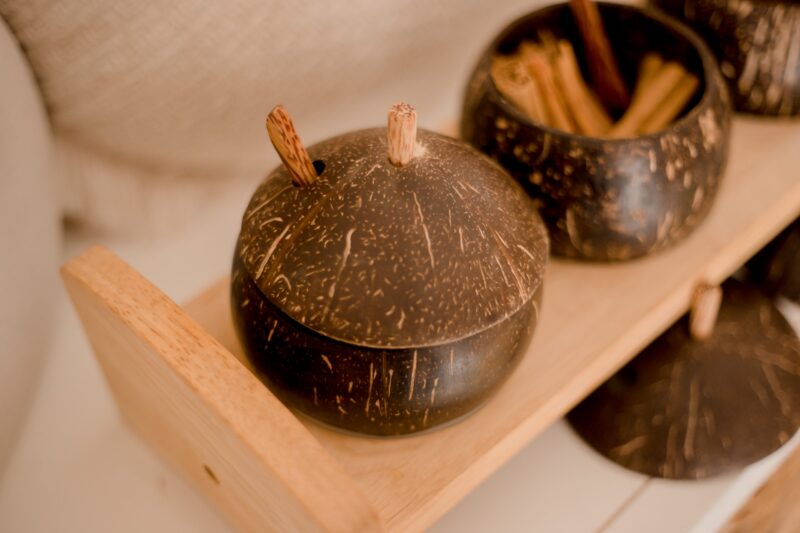 Coconut Spice Jar and Rack - Image 6