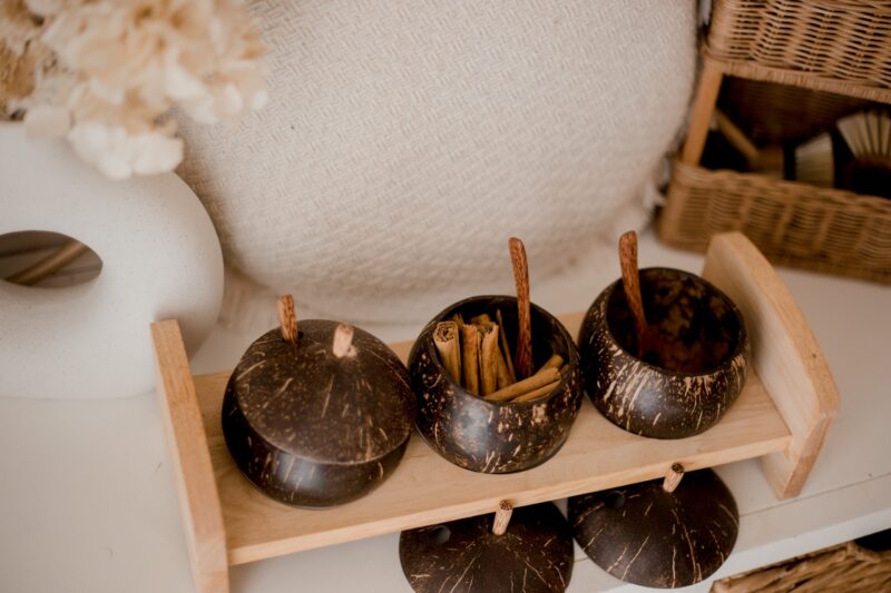 Coconut Spice Jar and Rack - Image 5