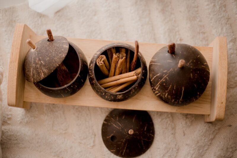 Coconut Spice Jar and Rack - Image 4