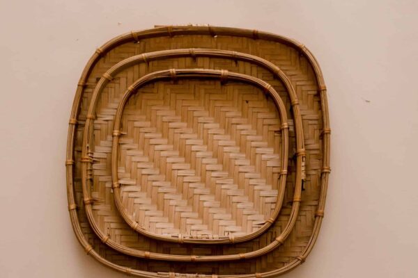 Bamboo Square Tray