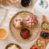 Bamboo Circle Tray Set