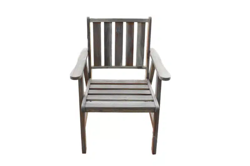 Olivia White Brush Sturdy Armchair - Image 2