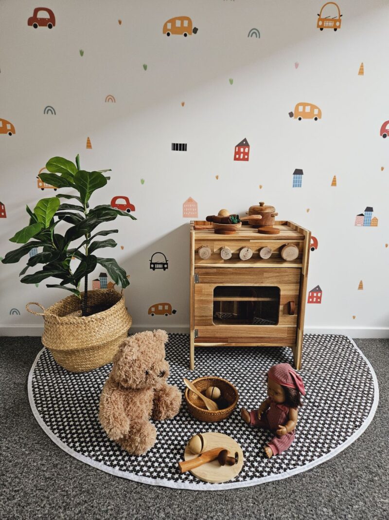 Natural Wooden Stove - Image 5