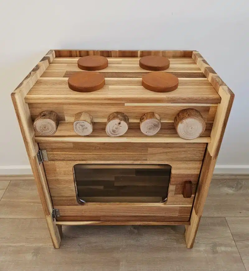 Natural Wooden Stove - Image 6