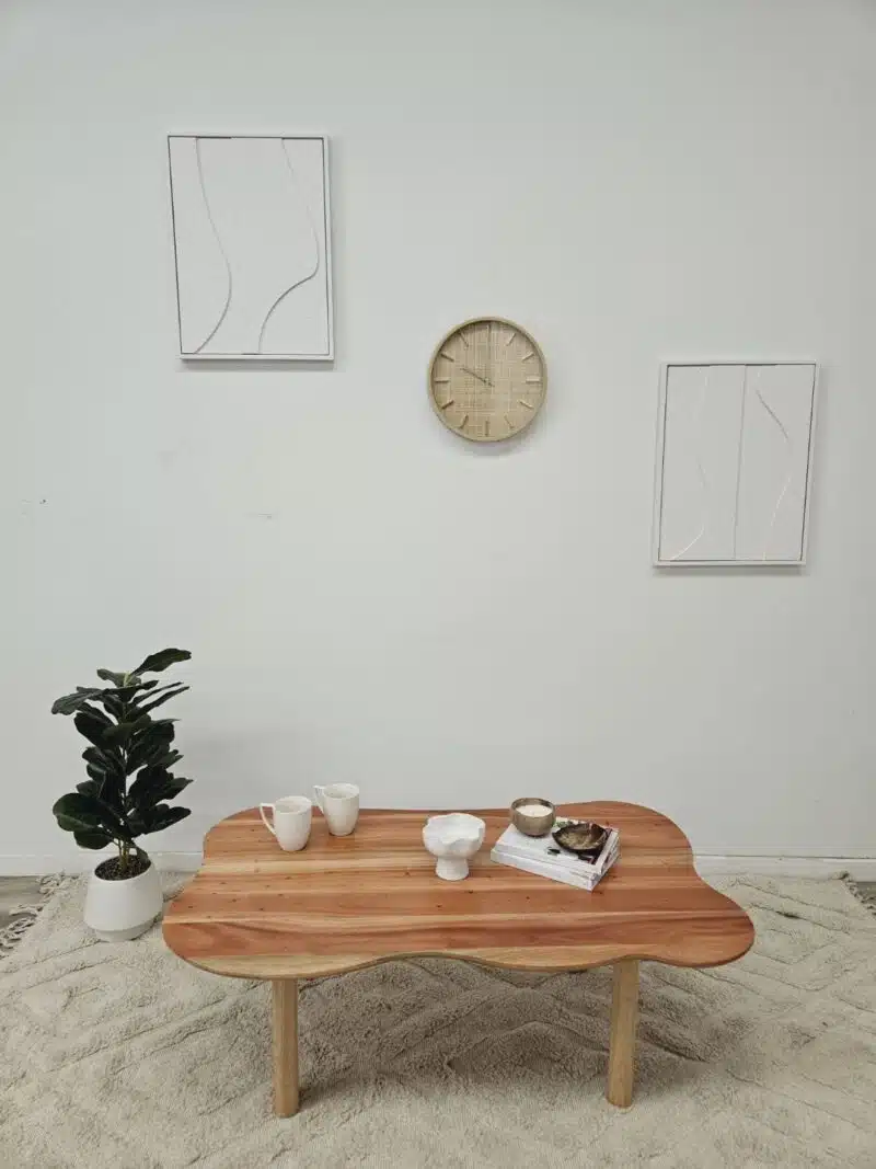 Hardwood Coffee Table - Image 4