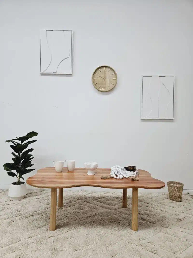 Hardwood Coffee Table - Image 2