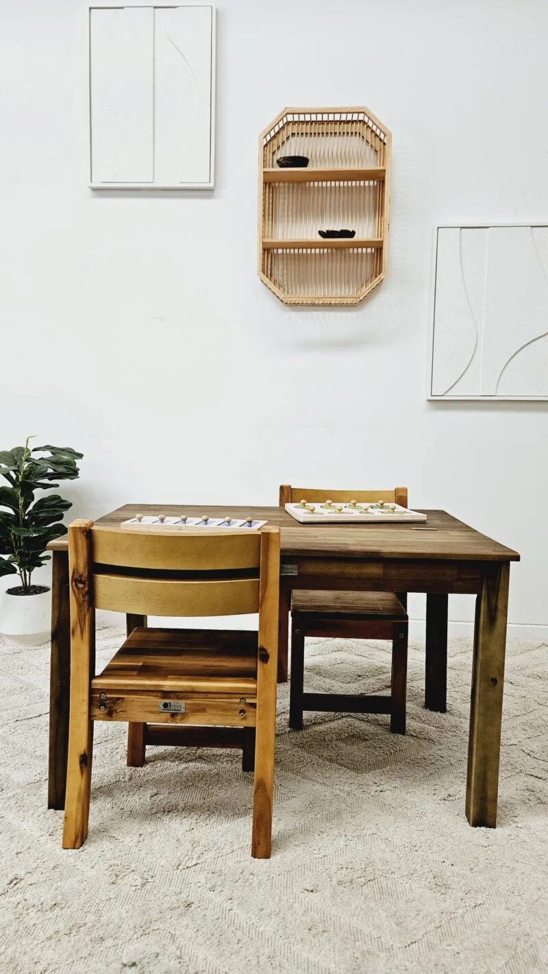 Study Desk and 2 Stacking Chairs - Image 9