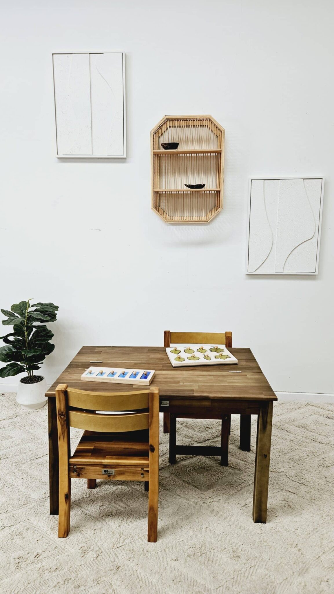 Study Desk and 2 Stacking Chairs - Image 10