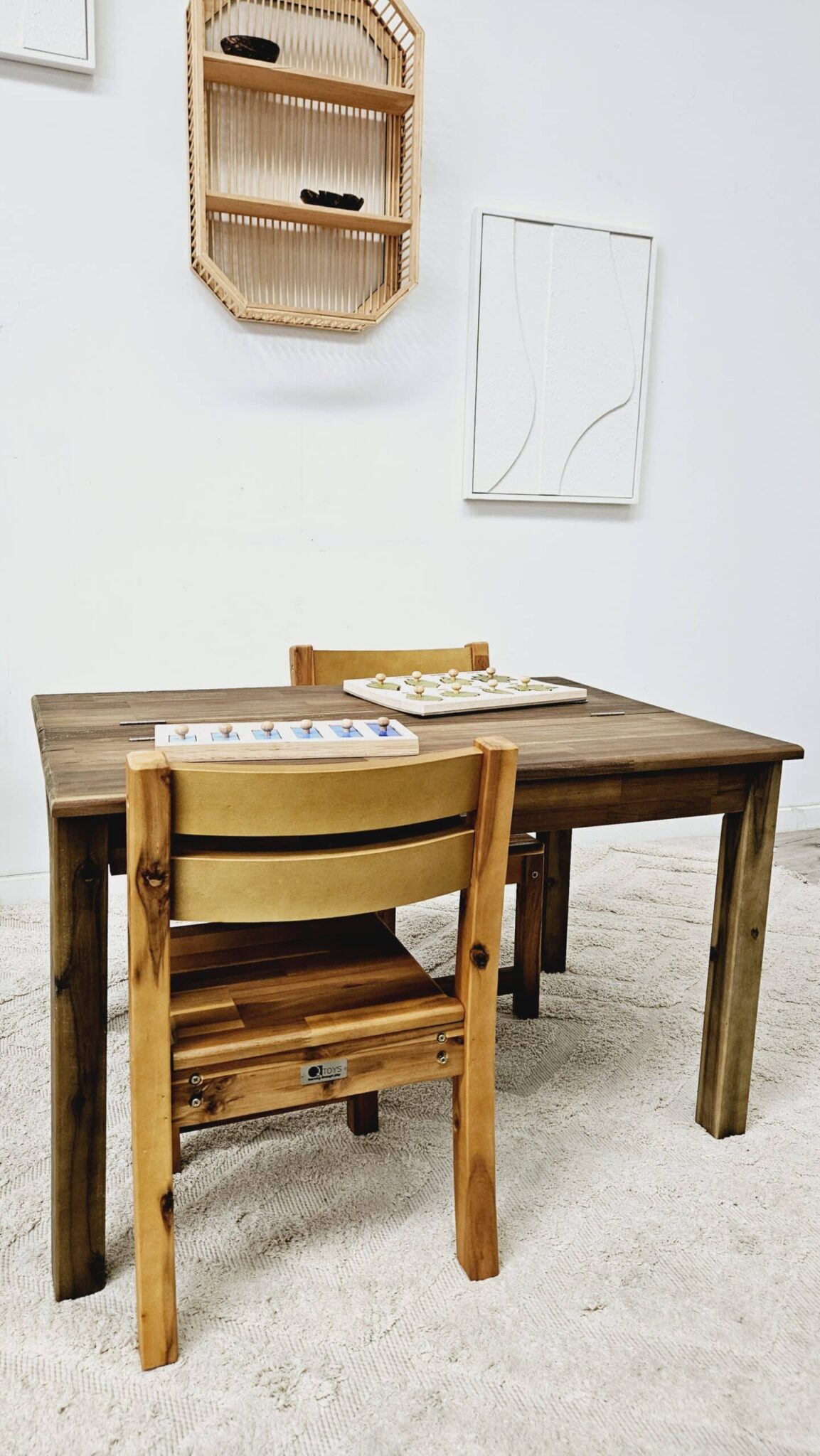 Study Desk and 2 Stacking Chairs - Image 11