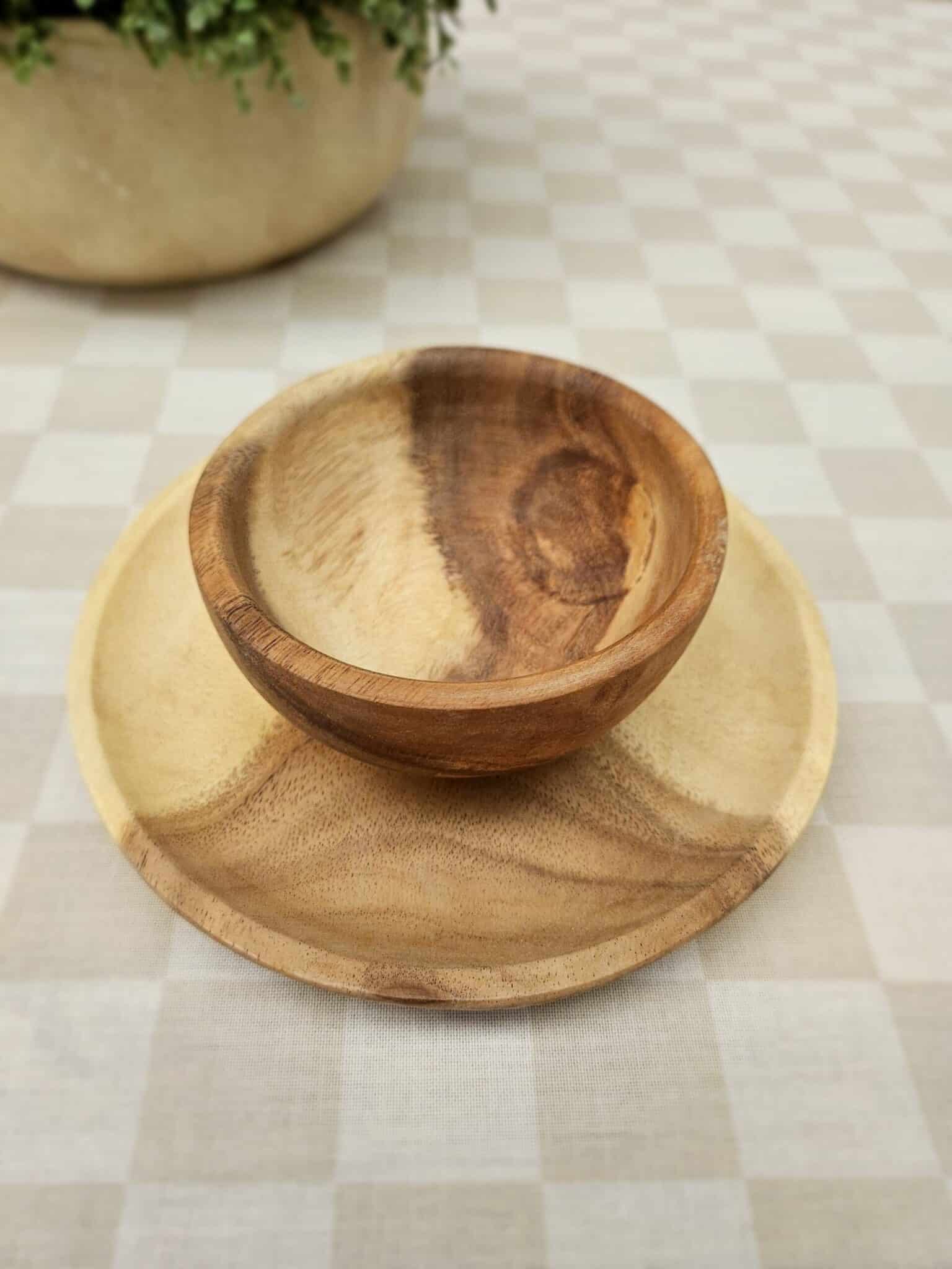 Wooden Dinner Set