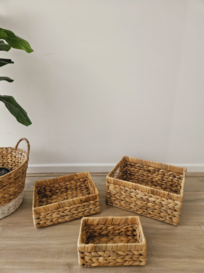 Rectangular Basket Set of 3 - Image 2