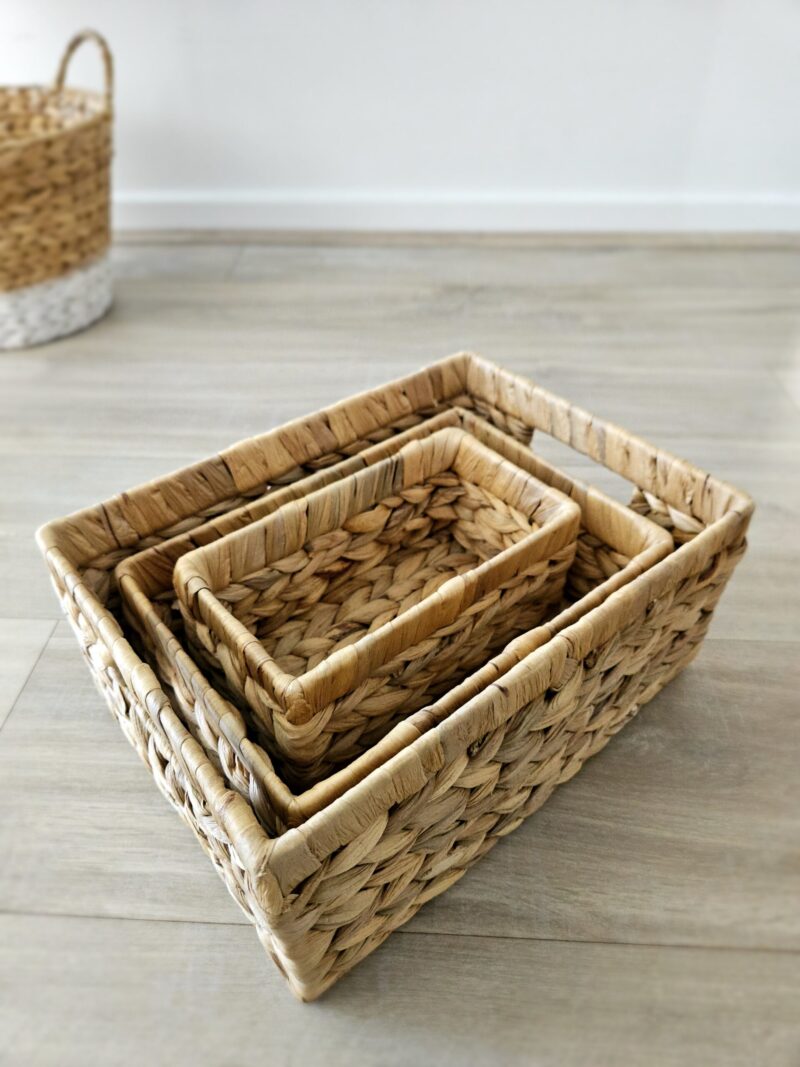 Rectangular Basket Set of 3 - Image 3