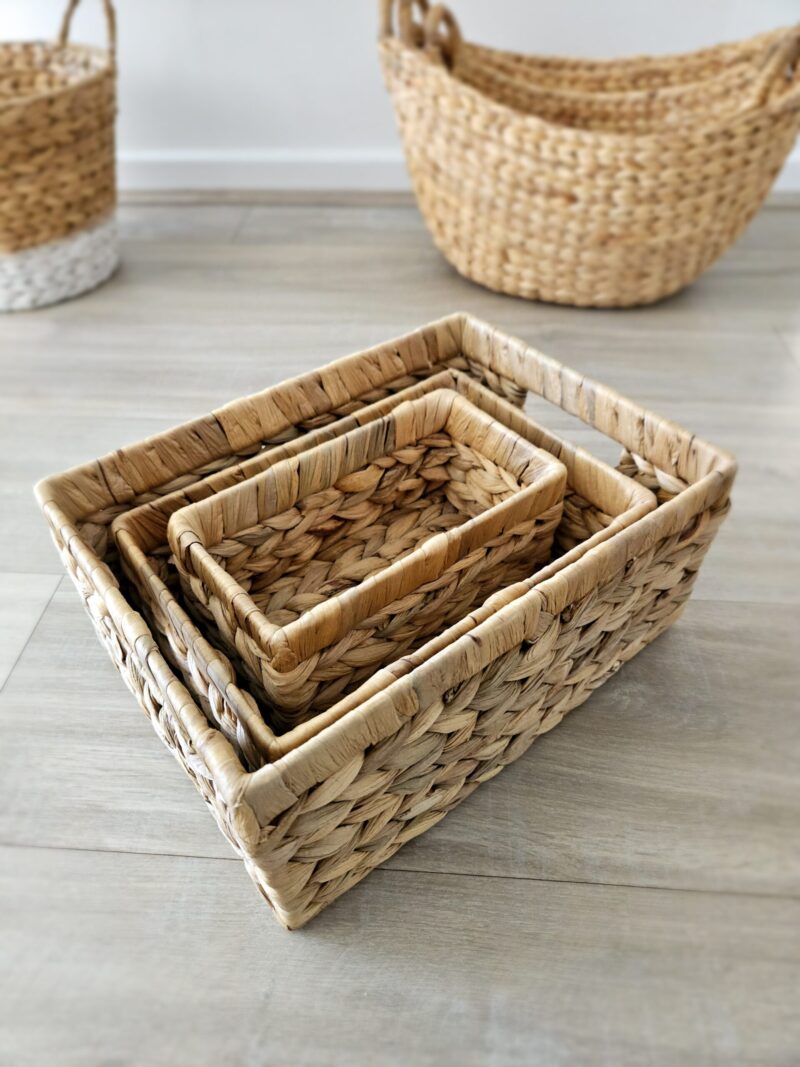 Rectangular Basket Set of 3 - Image 4