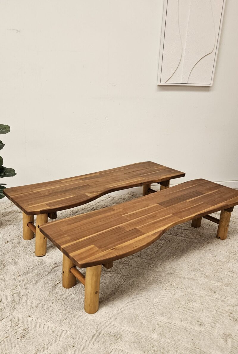 Tree Benches Set of 2 - Image 7
