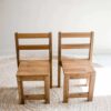 Stackable Acacia Standard Chair - Set of 2 -042