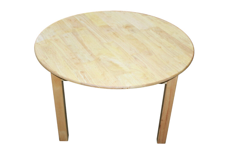 Round Table 90cm - Rubber Wood - Image 5