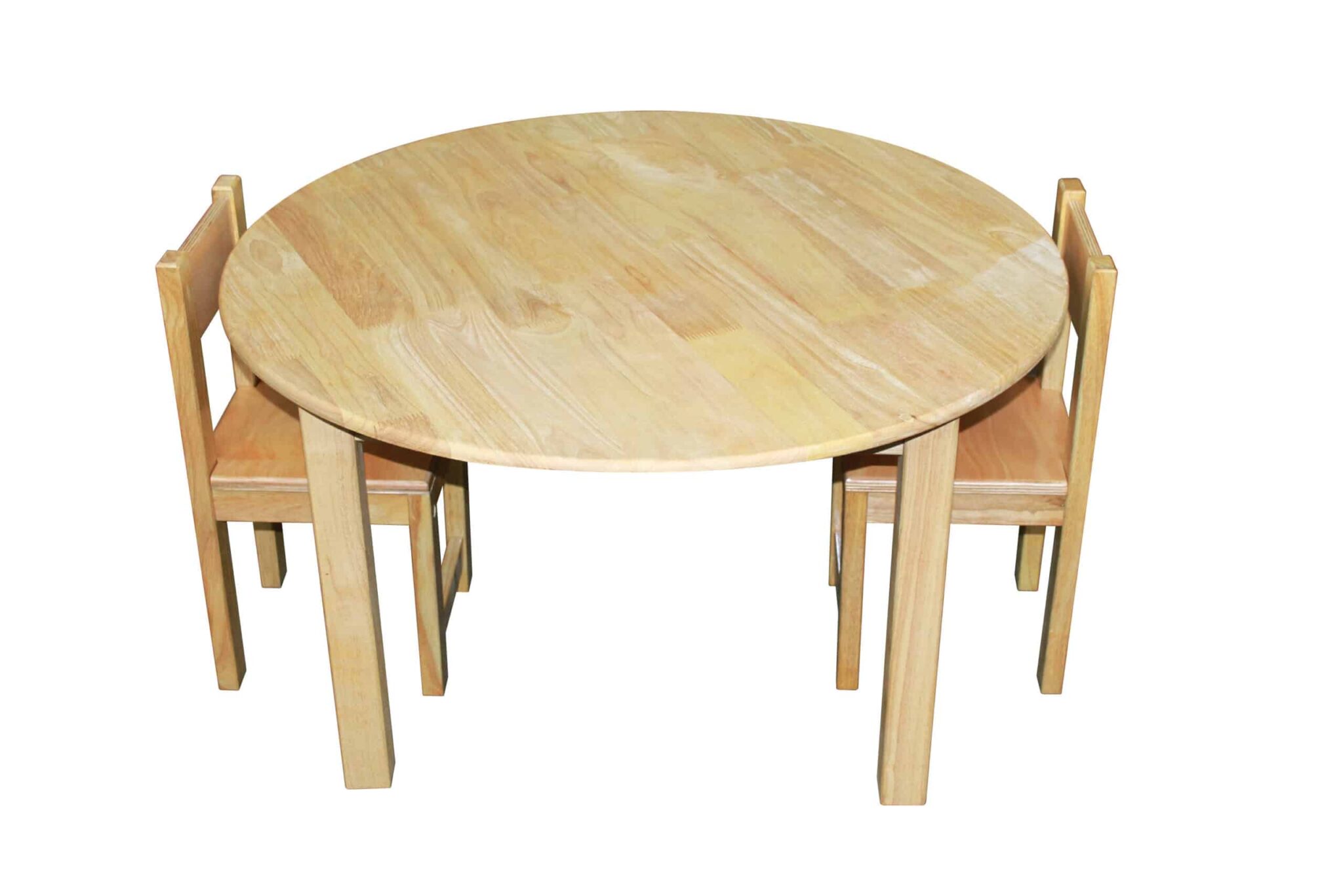 Large Round Table with 2 Standard Chairs - Image 4