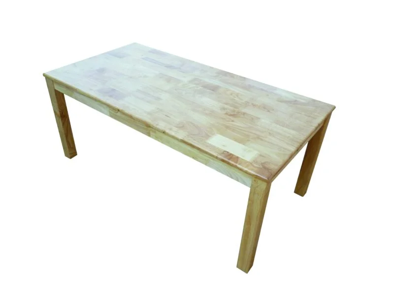 Solid Rectangular Table with 2 Stacking Chairs - Image 8