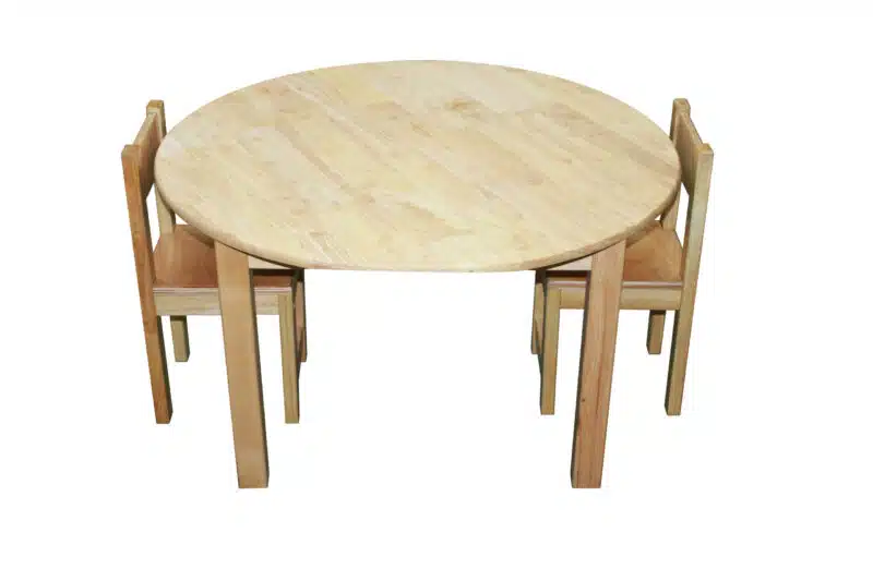 Medium Round Table with 2 Standard Chairs - Image 7