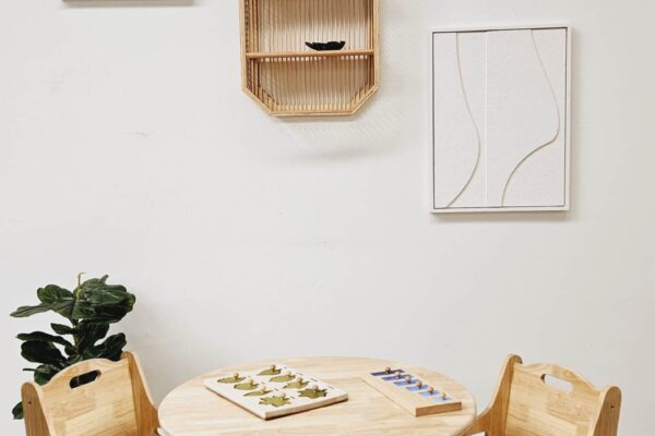 Medium Round Table and 2 Toddler Chairs