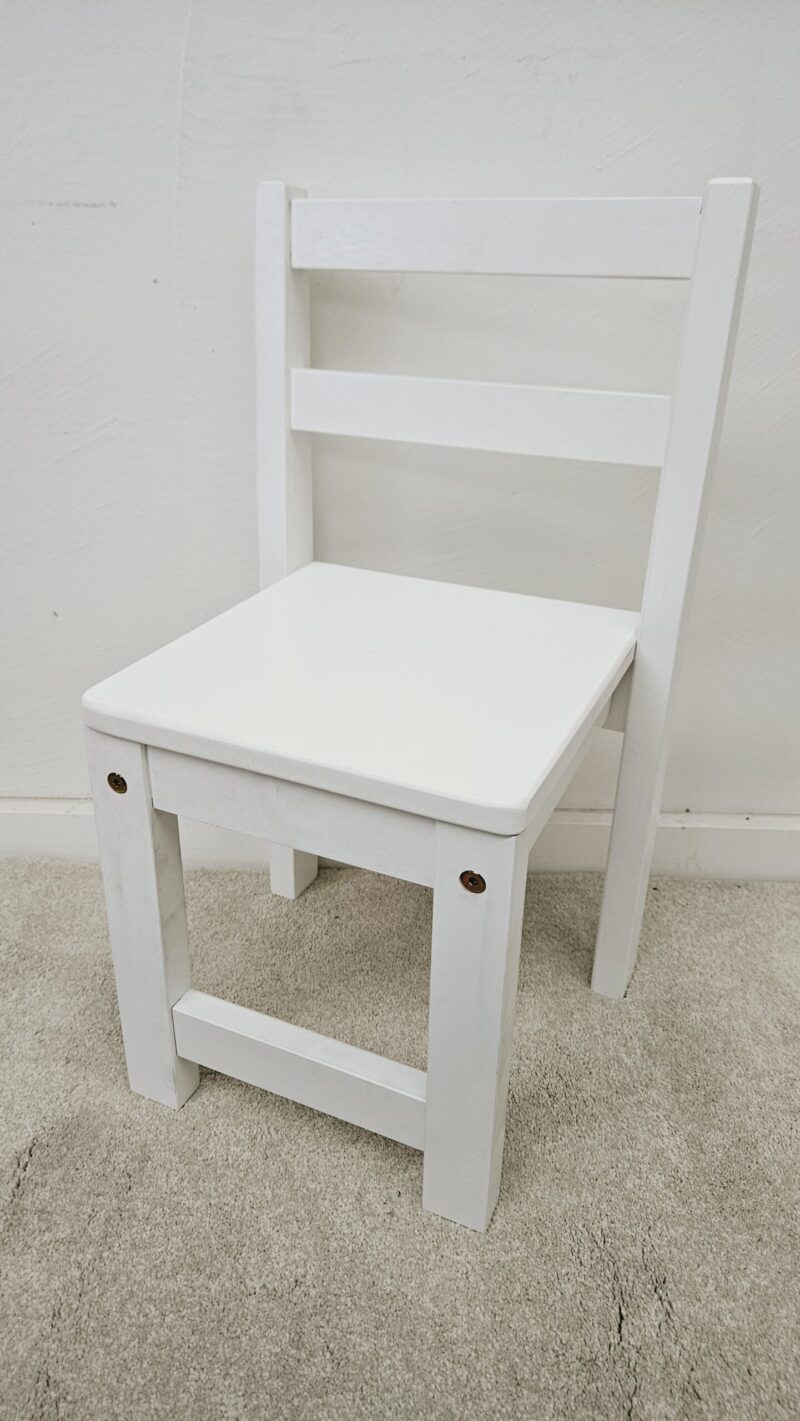White timber Standard Chairs - Set of 2 - Image 5