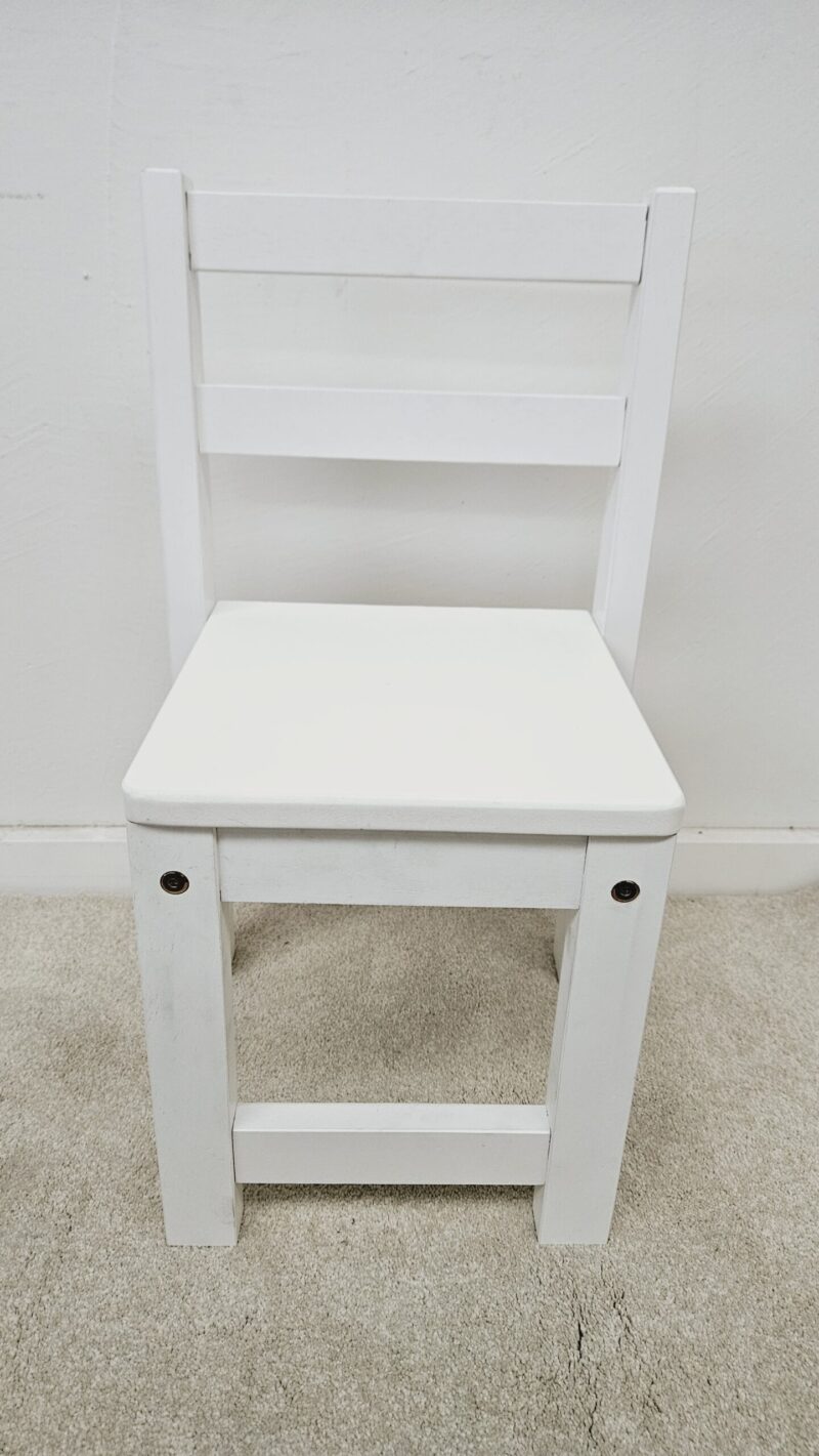 White timber Standard Chairs - Set of 2 - Image 6