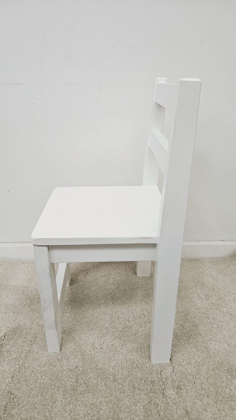 White timber Standard Chairs - Set of 2 - Image 7