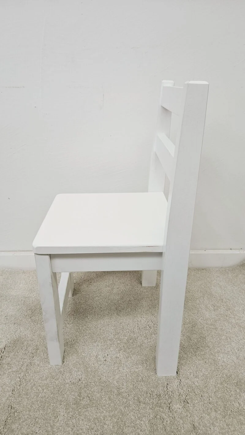 White timber Standard Chairs - Set of 2 - Image 7
