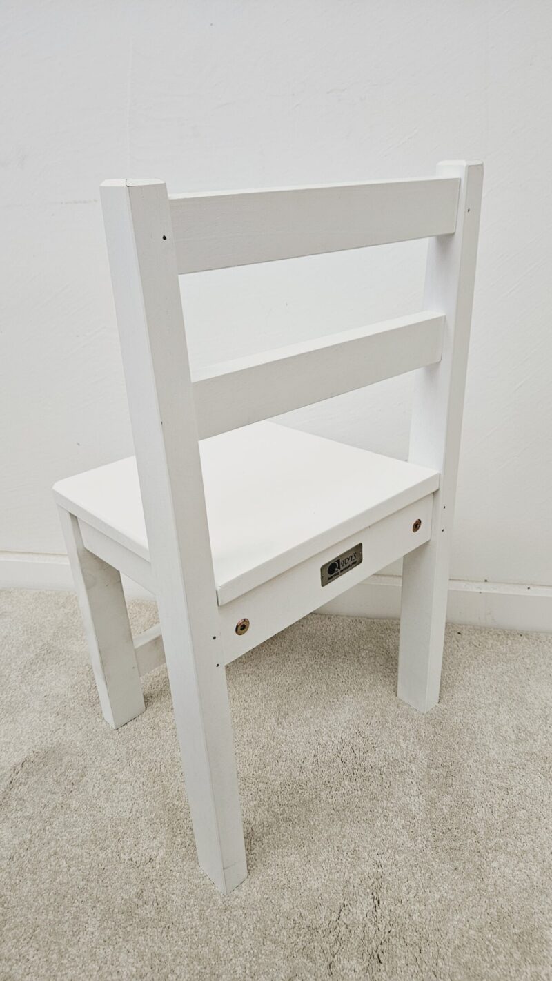 White timber Standard Chairs - Set of 2 - Image 8