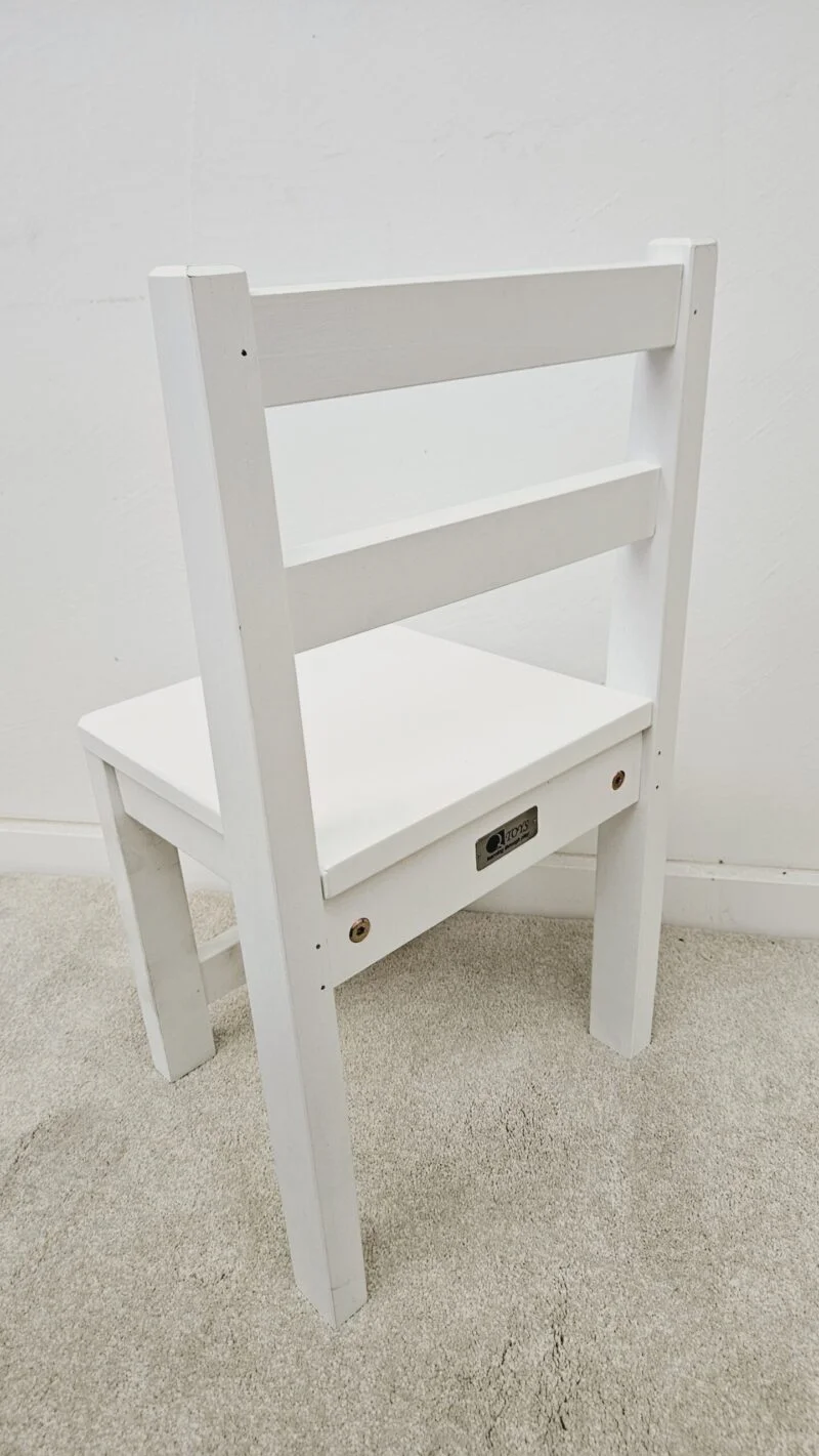 White timber Standard Chairs - Set of 2 - Image 8