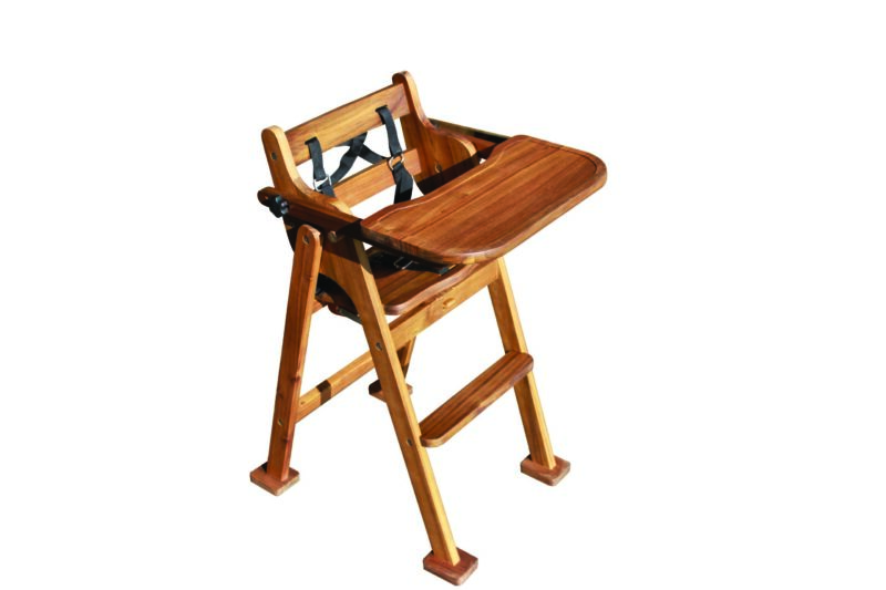 Hardwood Baby High Chair - Image 5