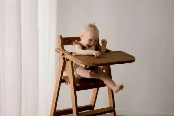 Hardwood Baby High Chair
